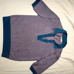 Zara 70’s inspired checkered collar shirt